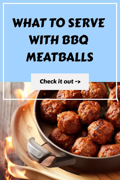 🍽️🔥 Unleash the flavor explosion with these mouthwatering side dishes for BBQ meatballs! 😋🍅🥦 #BBQmeatballs #sidedishideas #foodgasm What To Serve With Bbq Meatballs, What To Pair With Meatballs, Bbq Meatball Sides, Bbq Meatballs Side Dishes, Sides For Bbq Meatballs, Barbecued Meatballs, Meatball Side Dishes, Bbq Turkey Meatballs, Grilled Meatballs