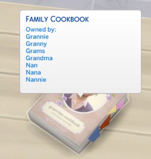 The Sims 4 Grannies Cookbook, Sims 4 Cc Grannies Cookbook, Sims 4 Grannies Cookbook Mod, Granny's Cookbook Sims 4, Sims 4 Cc Cookbook, Grannies Cookbook Sims 4 Cc, Ts4 Grannies Cookbook, Sims 4 Grannies Cookbook Recipes, Sims 4 Cookbook