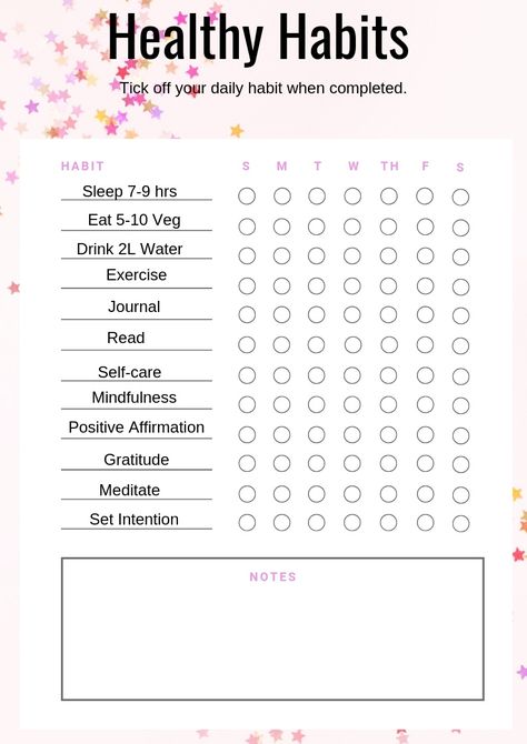 Improve your happiness, mindset and well-being with this healthy habits checklist. Simply print it out and start tracking your habits daily. Healthy Habits Checklist, Habits Checklist, Improve Confidence, Daily Checklist, Healthy Lifestyle Habits, Lifestyle Habits, Leaky Gut, Health Habits, Girls Style