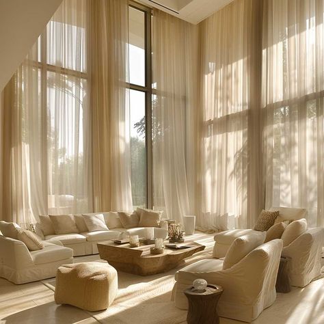 Find Your Perfect Living Room Curtain Style Today • 333+ Art Images Great Room Curtains High Ceilings, Couch In Front Of Curtains, Giant Windows Living Room, Floor To Ceiling Curtains Living Room, High Curtains Living Room, Floor To Ceiling Windows Living Room, Curtains For Big Windows, Huge Curtains, Big Window Curtains