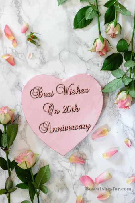 Happy 20th Wedding Anniversary Wishes Quotes Happy 20th Anniversary Wishes, 20th Anniversary Wishes, Happy 20th Wedding Anniversary, Doctors Day Quotes, Anniversary Wishes Message, Anniversary Wishes Quotes, Marriage Anniversary Quotes, Wedding Anniversary Message, 20th Wedding Anniversary