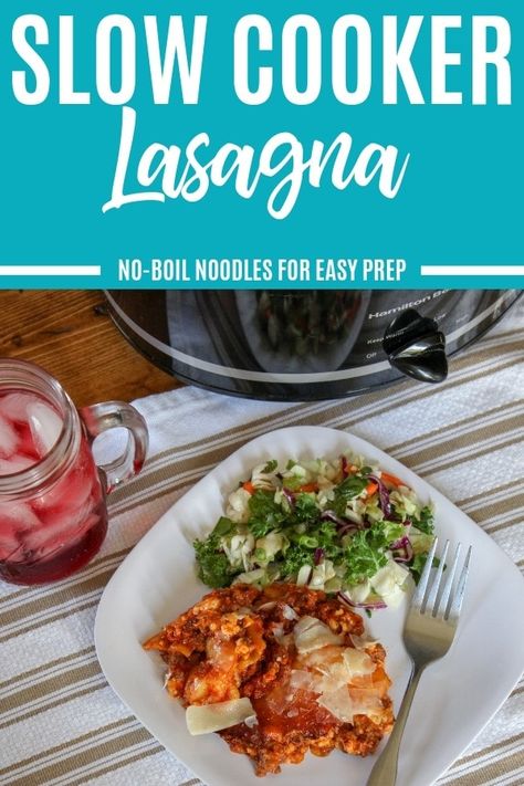 how to make lasagna in slow cooker Asian Lasagna, Lasagna With No Boil Noodles, Lasagna No Boil Noodles, Noodles Lasagna, Easy Crockpot Lasagna Recipe, Lasagna Recipe Slow Cooker, How To Cook Lasagna, Crockpot Lasagna Easy, Crock Pot Lasagna Recipe