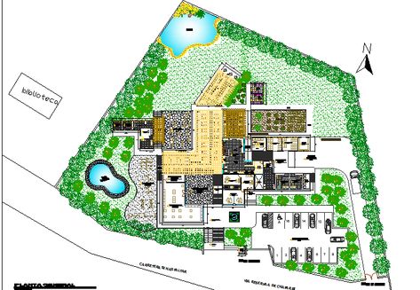 Site Development Plan, Site Plan Design, Theme Restaurant, Restaurant Plan, Resort Plan, Game Center, House Roof Design, Building Layout, Types Of Architecture