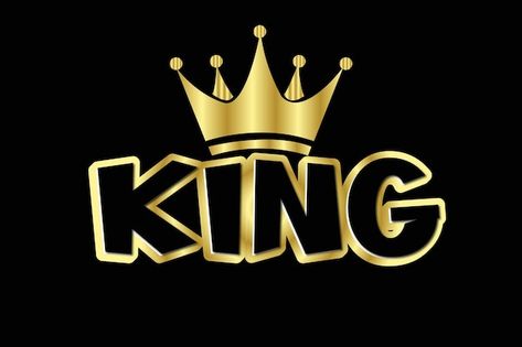 King 3d text effect fully editable | Premium Vector #Freepik #vector #black-text-effect #black-text #black-font #text-effect-typography Bubbles Wallpaper, 3d Text Effect, 3d Text, Logo Creation, Professional Logo Design, Cool Pins, Text Effect, Oval Sunglasses, Professional Logo