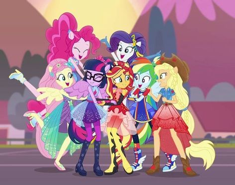 Forgotten Friendship, Fluttershy Pinkie Pie, Thomas Smith, Sci Twi, Friendship Group, Apple Jack, Mane 6, Mlp Equestria, Group Hug