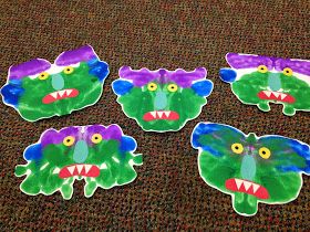 October Preschool, Big Green Monster, Monster Activities, Monster Craft, October Crafts, Monster Book Of Monsters, Monster Theme, Halloween Preschool, Halloween Spooktacular