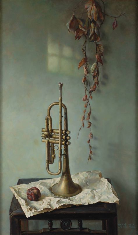 Ideas Cuadros, Jazz Trumpet, Trumpet Music, Instruments Art, Bo Bartlett, Andrew Wyeth, Music Artwork, Big Photo, Musical Art