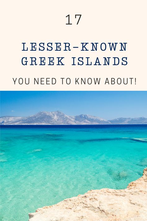 Non Touristy Greek Islands, Ionian Islands Itinerary, Greek Islands Itinerary, Best Greek Islands To Visit, Icaria Greece, Greek Island Aesthetic, Greek Islands Map, Greek Getaway, Greece Cruise