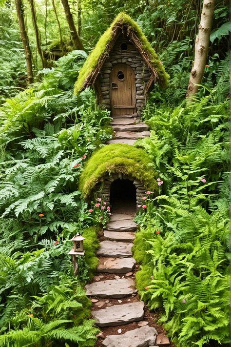 Top 15 Outdoor Fairy Garden DIY [Easy To Make] – craftydiyers.com Outdoor Fairy Garden Diy, Fairy Garden Ideas For Kids, Garden Ideas For Kids, Easy Outdoor Projects, Outdoor Fairy Garden, Kids Diy Crafts, Diy Fairy Door, Fairy Garden Doors, Fairy Garden Ideas