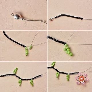 Beaded Flowers Tutorial, Seed Beads Necklace, Diy Beaded Rings, Seed Bead Flowers, Necklace For Girls, Cheap Flowers, Beaded Bracelets Tutorial, Beaded Necklace Diy, Seed Bead Tutorial