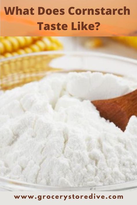 It’s important to remember before you eat cornstarch, it has no taste on its own. It will only taste like whatever it touches or what you mix it with. Own It, Grocery Shop, Corn Starch, Grocery Shopping, Bitter, Condiments