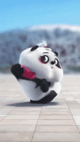 Friday Dance Gif, Panda Dance, Happy Friday Dance, Friday Dance, Panda Gif, Dance Gif, Beautiful Good Night Quotes, Bunny Cartoon, Cute Bunny Cartoon