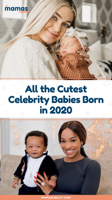 Celebrating the Cutest Celebrity Babies Born in 2020 There were many notable celebrity babies born in 2020 and we decided to celebrate them! These are the cutest celebrity babies from this year! #celeb #celebrities #celebritynews #celebritybaby Celebrity Divorce, Anna Wood, Evan Ross, Celebrity Baby Names, 90 Day Fiance, Celebrity Babies, Baby Born, Proud Mom, Celebrity Houses