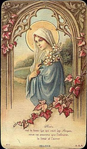 Virgin Mary Art, Vintage Holy Cards, Blessed Mary, 17th Century Art, Religious Pictures, Queen Of Heaven, Catholic Images, Bride Of Christ, Divine Mother