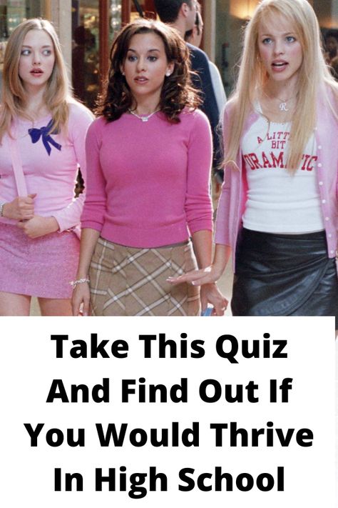 Pack a lunch and walk down to the bus stop, because you’re not getting any younger. Take a journey from Freshman to Senior year and truly discover if you can survive High School! #highschool #meangirls #fun #quiz Cute 8th Grade Outfits, Outfit Inspo For Middle School, How To Survive High School, How To Be Popular In Highschool, How To Be Funny At School, First Day Of School Outfit Highschool Freshman, First Day Of Highschool Outfits Freshman, First Day Of Highschool Outfits, Highschool Outfits Freshman