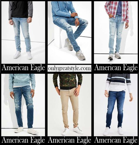 American Eagle jeans 2021 new arrivals fashion denim men's clothing collection and news all available in our article where we find offers for new looks. American Eagle jeans 2021 Welcome today we have noticed some very hot previews! #AmericanEagle #AmericanEaglejeans #AmericanEaglejeans2021 #AmericanEaglemensclothing #AmericanEaglenewarrivals #collectionAmericanEagle #denimAmericanEagle #fashiondenimAmericanEagle Men Fashion Show, New Looks, American Eagle Men, American Eagle Jeans, Denim Outfit, Mens Denim, Men Fashion, Lifestyle Brands, Denim Fashion