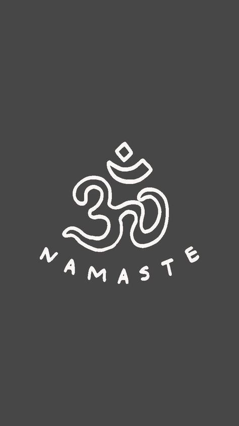 Namaste Background, Wallpaper Iphone God, Om Wallpapers, New Phone Wallpapers, Wallpaper October, Wallpaper Spiritual, Buda Wallpaper, Quotes Wallpaper Iphone, Namaste Art