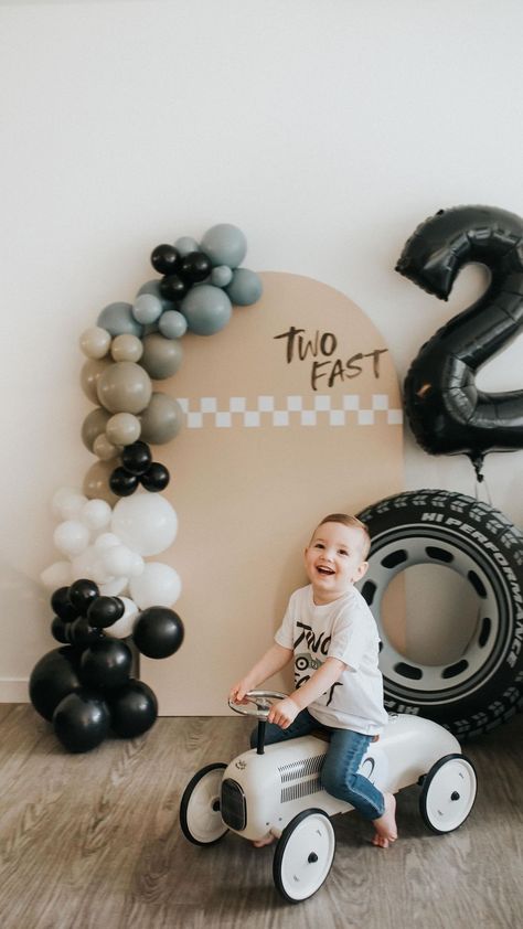 Happy Second Birthday, Baby Boy Birthday Themes, Second Birthday Boys, Birthday Baby Boy, 2nd Birthday Photos, 2nd Birthday Party For Boys, 2nd Birthday Boys, Boys 1st Birthday Party Ideas, Baby Birthday Decorations