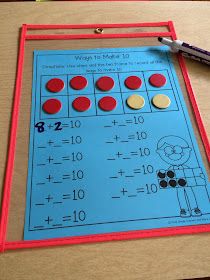 First Grade Centers and More: Math Mats for First Grade First Grade Centers, Math Mats, Math Classroom Decorations, Math Fact Fluency, Math Centers Kindergarten, Math Number Sense, Math Intervention, Math Manipulatives, Teaching First Grade