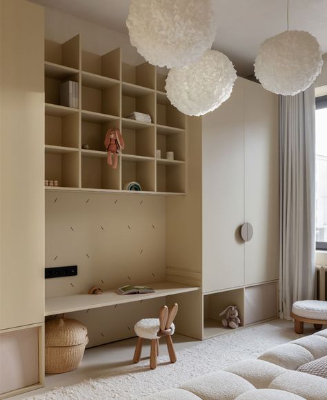 Beige Apartment, Minimalist Kids Room, Luxury Kids Bedroom, Kids Rooms Inspo, Minimalist Kids, Modern Kids Bedroom, Kids Bedroom Inspiration, Kids Bedroom Designs, Kids Interior Room