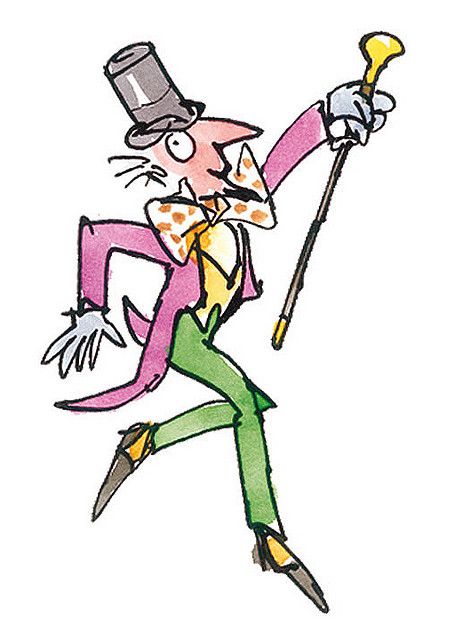 Willy Wonka of the Roald Dahl books by Quentin Blake Roald Dahl Characters, Quentin Blake Illustrations, Roald Dahl Day, Children Book Quotes, Roald Dahl Quotes, Roald Dahl Books, Oompa Loompa, Quentin Blake, Willy Wonka