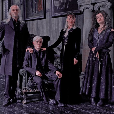 Narissa Malfoy, Beatrix Lestrange, Malfoy Lucius, Harry Potter Phoenix, The Malfoys, Phoenix Harry Potter, Malfoy Family, Draco Malfoy Aesthetic, Harry Potter Cosplay