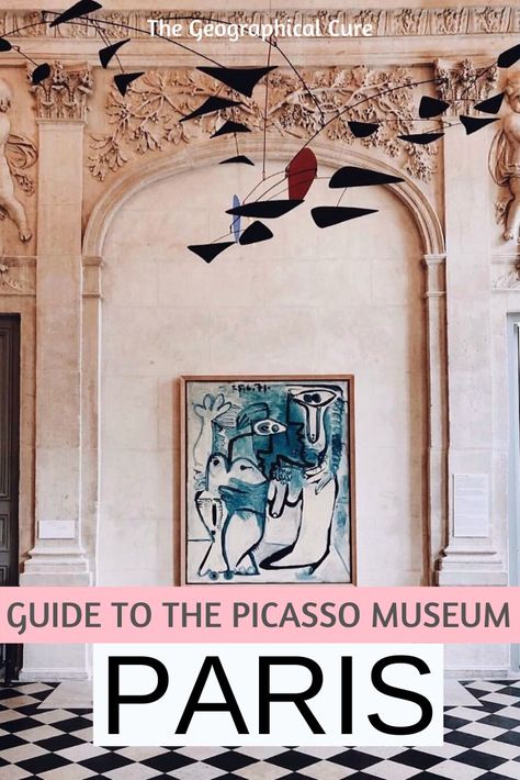 The Musee Picasso, or Picasso Museum, in Paris is a must see site for art lovers. It's housed in a gorgeous 17th century mansion in the Marais. It's a fabulous single artist museum dedicated to the works of Picasso, taken from his own personal collection. It covers every period of his career. Picasso was a womanizer and the museum traces the course of his romantic ups and downs. #Paris #ThingsToDoInParis #MuseumsInParis #Picasso #France Musee Picasso Paris, Picasso Museum Paris, Paris Art Gallery, Paris Museums, Private Mansion, Picasso Museum, Paris Streets, Museum In Paris, Paris Family