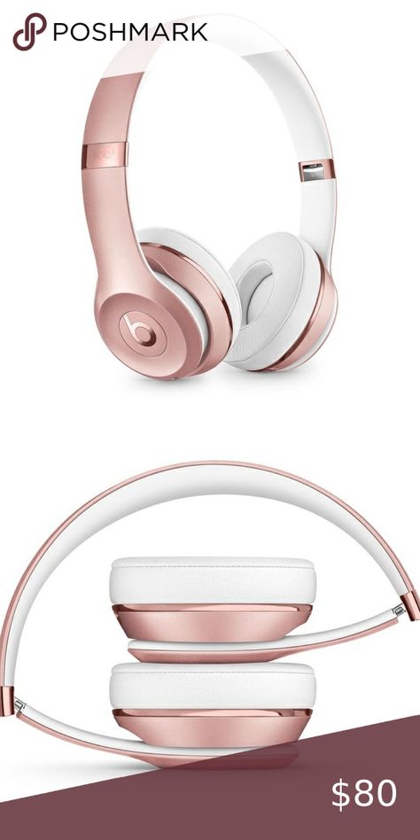 Beats Solo 3 Rose Gold Beats Solo 3, Beats Solo, Beats By Dre, Rose Gold, Fashion Trends, Gold, Fashion Tips, Clothes Design