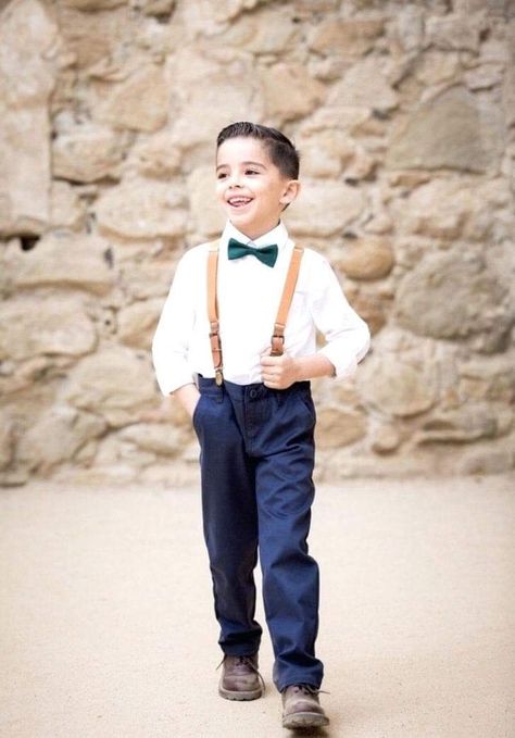 Suspenders Boys Outfit, Suspender Outfits For Boys, Boys Vest Outfit, Boy Suspenders Outfit, Outfits With Suspenders, Toddler Suspenders, Wedding Kids Outfit, Wedding Suspenders