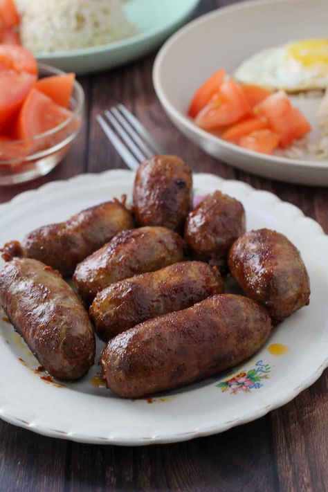 Longganisa Filipino Sausage, Beef Caldereta, Kawaling Pinoy, Ground Beef Stews, Pork Wraps, Pork Roast In Oven, Curry Stew, Pinoy Recipes, Sausage Making