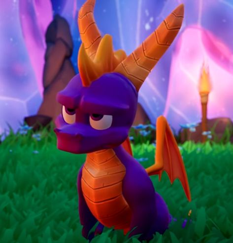 Spyro The Dragon, The Dragon, Purple