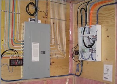 Panel-Image-e1360612995336 Residential Wiring, Basic Electrical Wiring, Residential Electrical, Advantages Of Solar Energy, Home Electrical Wiring, Solar Energy Projects, Electrical Code, House Wiring, Electrical Panel