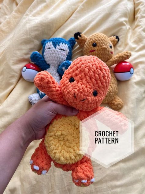 Fire Lizard Snuggler Crochet Pattern Crochet toys patterns free amigurumi #crochettoyspatternsfreeamigurumi #crochet #crochettoy #crochetpattern #crochetpatterns 1.539 Bernat Blanket Stuffed Animal, Free Pdf Crochet Patterns English, Free Crochet Patterns Beginners, Sport Weight Yarn Crochet Patterns, D&d Crochet, Free Crochet Patterns Plushies, Orange Crochet Ideas, One Color Crochet, Free Cute Crochet Patterns