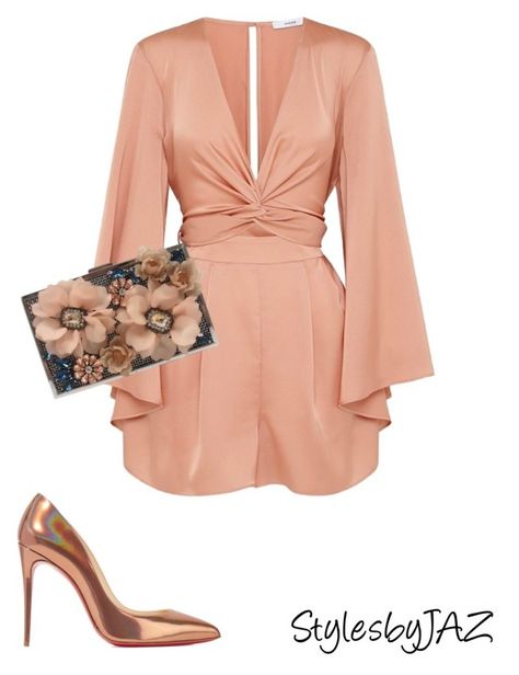 "Elegance 👑" by harrisjazmin on Polyvore featuring Christian Louboutin and Sondra Roberts Outfit Night, Looks Chic, Fancy Outfits, Mode Inspiration, Night Outfits, Birthday Outfit, Look Fashion, Classy Outfits, Fashion Inspo Outfits