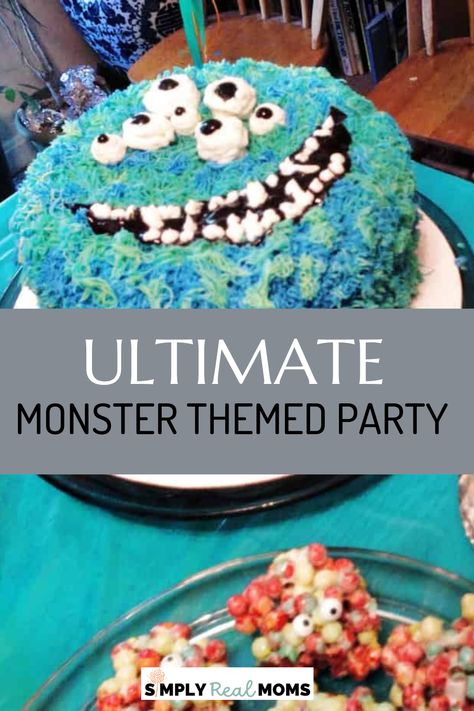 Check out all these ideas and recipes we used to celebrate our Monster Themed Party and plan your own Ultimate Monster Themed Party for a birthday or Halloween this year! Monster Themed Food, Monster Theme Birthday Party, Monster Mash Party, Party Food Themes, Monster Cake, Monster Theme, Halloween This Year, Theme Birthday Party, Monster Mash