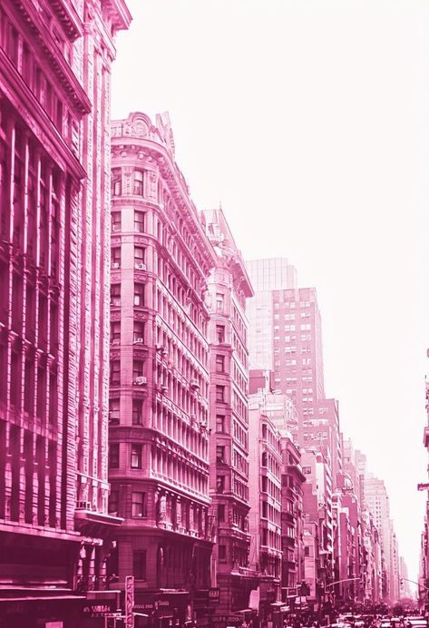 New York City Poster - Pink Digital wall download Nyc Nighttime Aesthetic, New York Room Poster, Nyc Desktop Wallpaper, Ny Aesthetic, Nyc Poster, New York City Poster, Pink New York, Printable Wall Collage, Nyc Baby