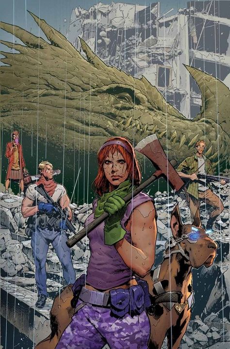 SCOOBY APOCALYPSE Scooby Apocalypse, Comics Ideas, Scooby Doo Mystery Inc, Scooby Doo Images, Scooby Doo Mystery Incorporated, Dylan Dog, Draw Comics, Scooby Doo Mystery, Hanna Barbera