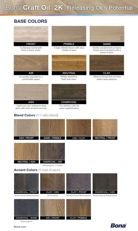 Stains & Penetrating Oils - Bona.com Bona Stains On White Oak, Bona Hardwood Floor Stain Colors, Wood Stain Color Chart, Hardwood Floor Stain Colors, Bona Floor, Oak Floor Stains, Floor Stain Colors, Oak Wood Stain, Hardwood Floor Colors