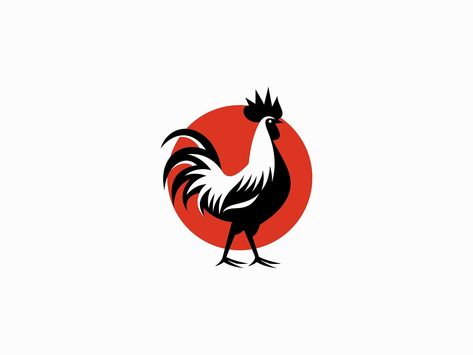 Rooster Logo by Lucian Radu on Dribbble Rooster Logo, Logo Mark, Logo Branding Identity, Brand Identity Design, Identity Design, Logo Branding, Global Community, Creative Professional, Rooster