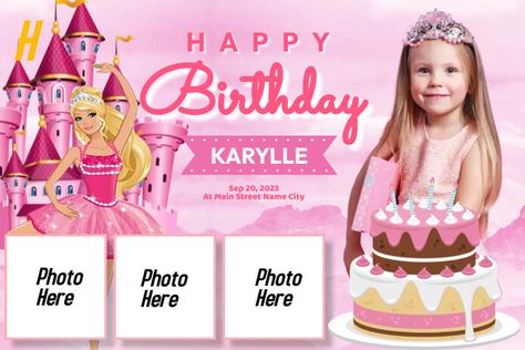 82,500+ Free Templates for 'Birthday girl tarpaulin layout' Happy Birthday Tarpaulin Layout, Barbie Tarpaulin Layout, Barbie Background For Tarpaulin, Tarpaulin Design Layout Birthday, Barbie Happy Birthday Banner, Birthday Tarpaulin Background, Birthday Reference, Barbie Background, Tarpaulin Layout