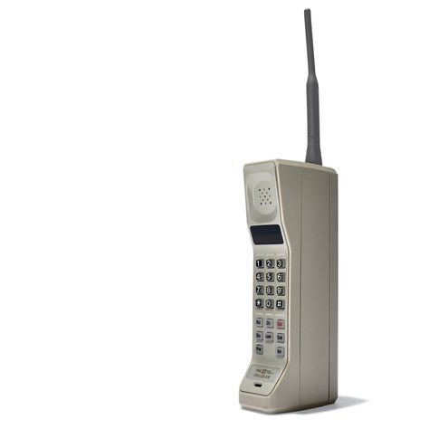 The first mobile phone was Motorola DynaTAC 800x costing $4000 launched in 1983 Motorola Phone, Phone Gadgets, Phone Booth, Phone Photography, Phone Stand, Walkie Talkie, Phone Covers, Phone Holder, Phone Accessories