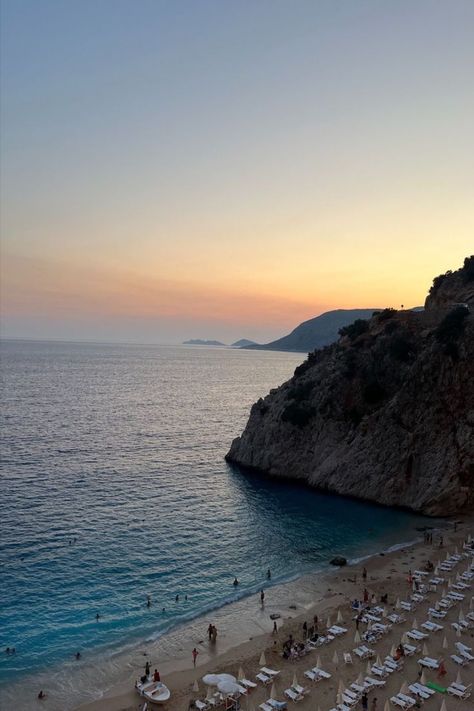 Kas Turkey, Kalkan Turkey, Feel Good Pictures, European Bucket List, Gap Year Travel, Side Turkey, Beach At Sunset, Sunset Blue, Going On Holiday