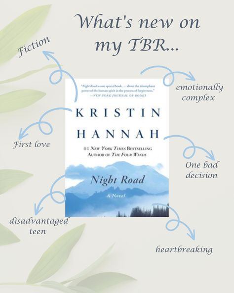 Looking for your next solo, buddy or book club read. Fan of Kristin Hannah? Maybe Night Road is the book you didn’t know you needed. #goodreads #bookrecs #bookclub #bookclubreads #kristinhannah #nightroad Night Road Kristin Hannah, Night Road, New York Journal, Book Club Reads, Kristin Hannah, Bad Decisions, Sleepy Cat, Whats New, Book Recommendations