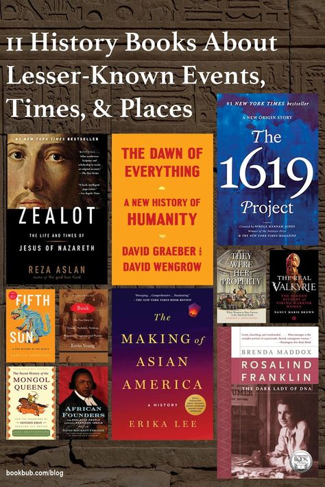 The best history books for those times when you want to learn something new. #books #history #learn Good History Books To Read, History Nonfiction Books, World History Books Reading Lists, Sociology Books Reading Lists, Books To Read History, Nonfiction History Books, History Books To Read Nonfiction, History Book Recommendations, Books On History