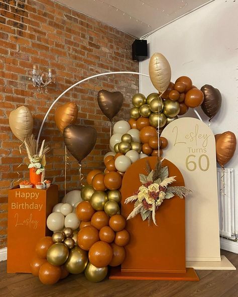 PRICES MAY VARY. PACKING INCLUDING : fall balloon arch kit contain.Metallic Balloons (5"x18pcs,10"x14pcs,12"x3pcs),Cream Peach Balloons(5"X16pcs,10"X10pcs,12"x3pcs),Double Stuffed fall balloon(5"x28pcs,10"x16pcs,18"x6pcs),Orange metallic heart-shaped balloons 2pcs ,Cream metallic heart-shaped balloons 2pcs,dark coffee metallic heart-shaped balloons 3pcs.Free to you: 1Roll Glue , Balloon Chain. High Quality Materials: All fall balloon arch kit are made of high quality latex, which are durable and Orange Pink Gold Balloons, Fox Theme Balloon Garland, 70a Retro Backdrop With Balloons For Couples Table, Black Balloon Garland With Red Flowers, Door Ballon Garland, Copper Birthday Decorations, Fall Decor For Birthday Party, Popcorn Bucket Balloon Arch, Pine Tree Balloon Arch