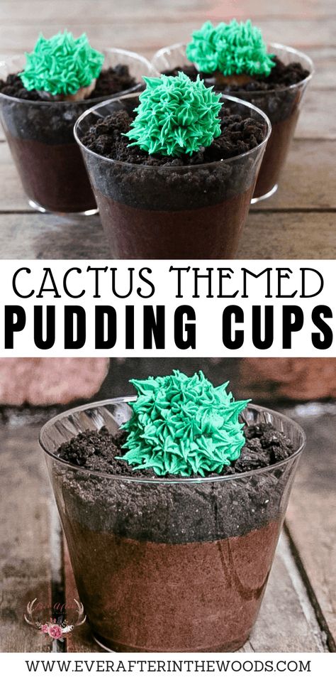 Plant Party Activities, Cactus Themed Party Food, Fiesta Themed Desserts, Cactus Party Food, Cactus Food Ideas, Taco Themed Desserts, Cactus Birthday Party Ideas, Cactus Dessert Ideas, Cactus Themed Baby Shower Ideas