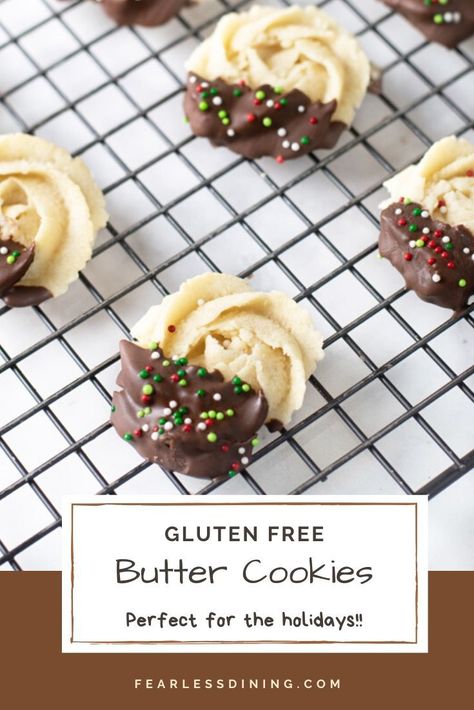 Gluten Free Butter Cookies, Brain Balance, Gluten Free Christmas Cookies, Gluten Free Cookie, Gluten Free Gingerbread, Gf Cookies, Gluten Free Holiday, Gluten Free Cookie Recipes, Cookies Gluten Free