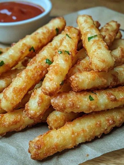 Easy Homemade Recipes | "My family can't get enough of these Crispy Cheese Potato Sticks | Facebook Potato Fingers, Cheese Potato, Potato Sticks, Crispy Cheese, Cheese Potatoes, Easy Homemade Recipes, Easy Homemade, My Family, Homemade Recipes