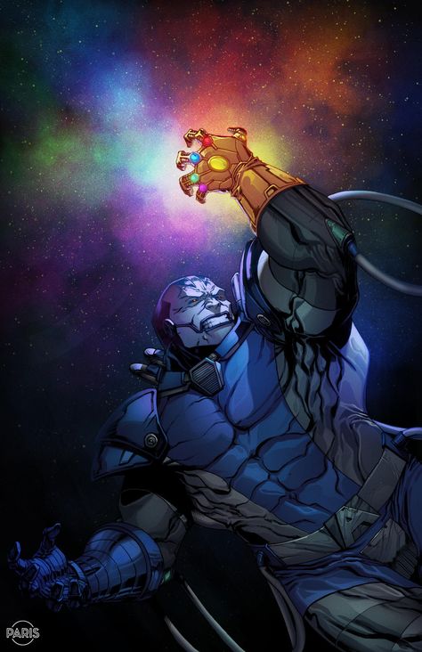 Apocalypse Commission by ParisAlleyne on DeviantArt Apocalypse Marvel, Galactus Marvel, Xmen Art, Infinity Gauntlet, All Superheroes, Greatest Villains, Marvel Comics Superheroes, Marvel Artwork, Marvel Villains