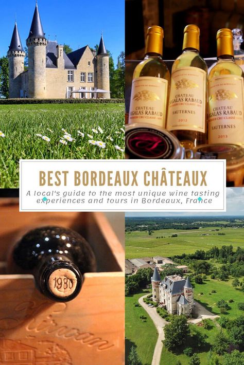 Looking for something a little different than the classic Bordeaux château tour and tastings? From a tasting in a 200-year old treetop to blending your own Bordeaux wine, don't miss these best wineries in Bordeaux to visit for unique wine tasting experiences. France Trip, Wine Tourism, Wine Tasting Experience, Bordeaux Wine, France Travel Guide, Travel France, Bordeaux France, Roman Holiday, Wine Travel